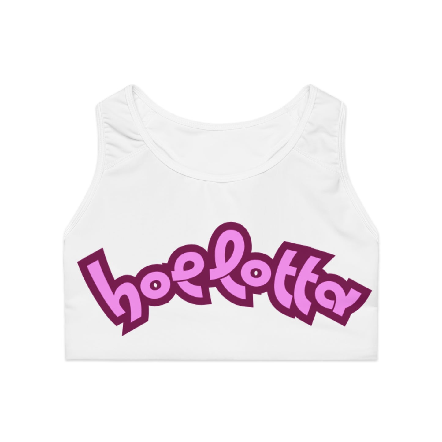 'Hoelotta' Stylish Sports Bra - Trendy Activewear for Fitness Lovers